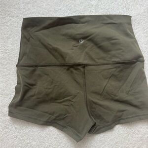 lululemon athletica High-Rise Olive Shorts